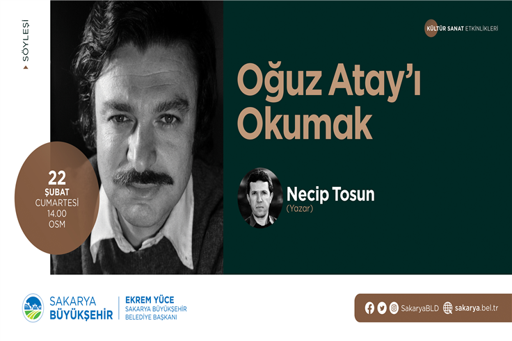 Oğuz Atay OSM’de konuşulacak