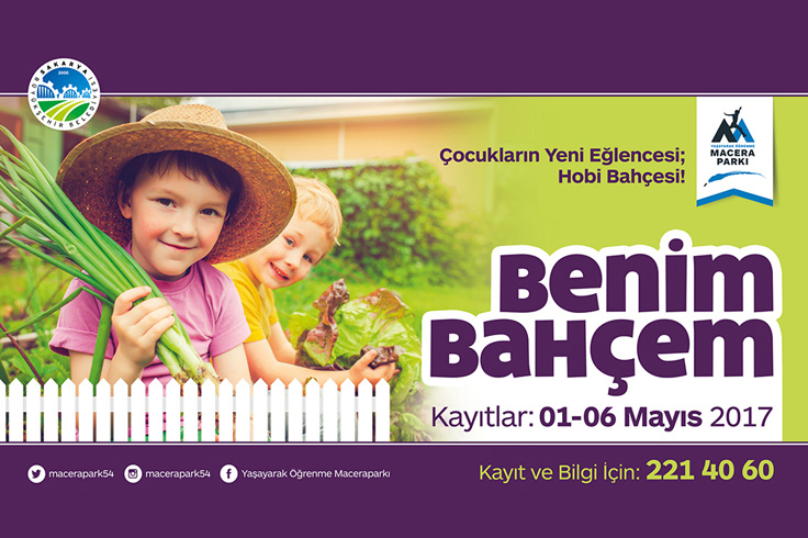 ‘Benim Bahçem’ projesinde kayıtlar başladı