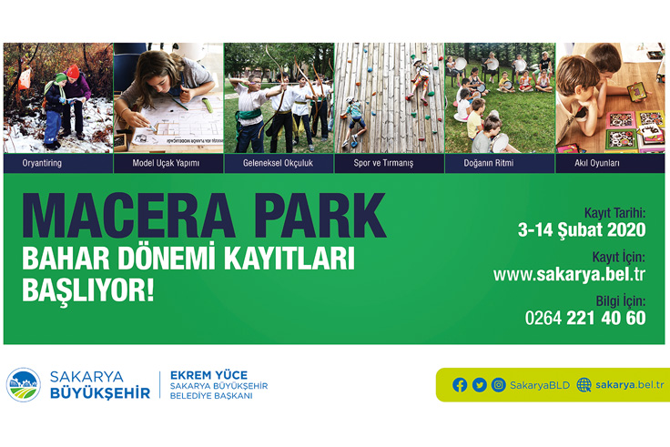 Macera Park’ta bahar dönemi kayıtları başladı