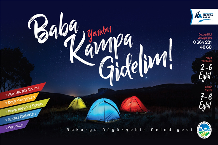 ‘Baba Kampa Gidelim’ yeniden Macera Park’ta