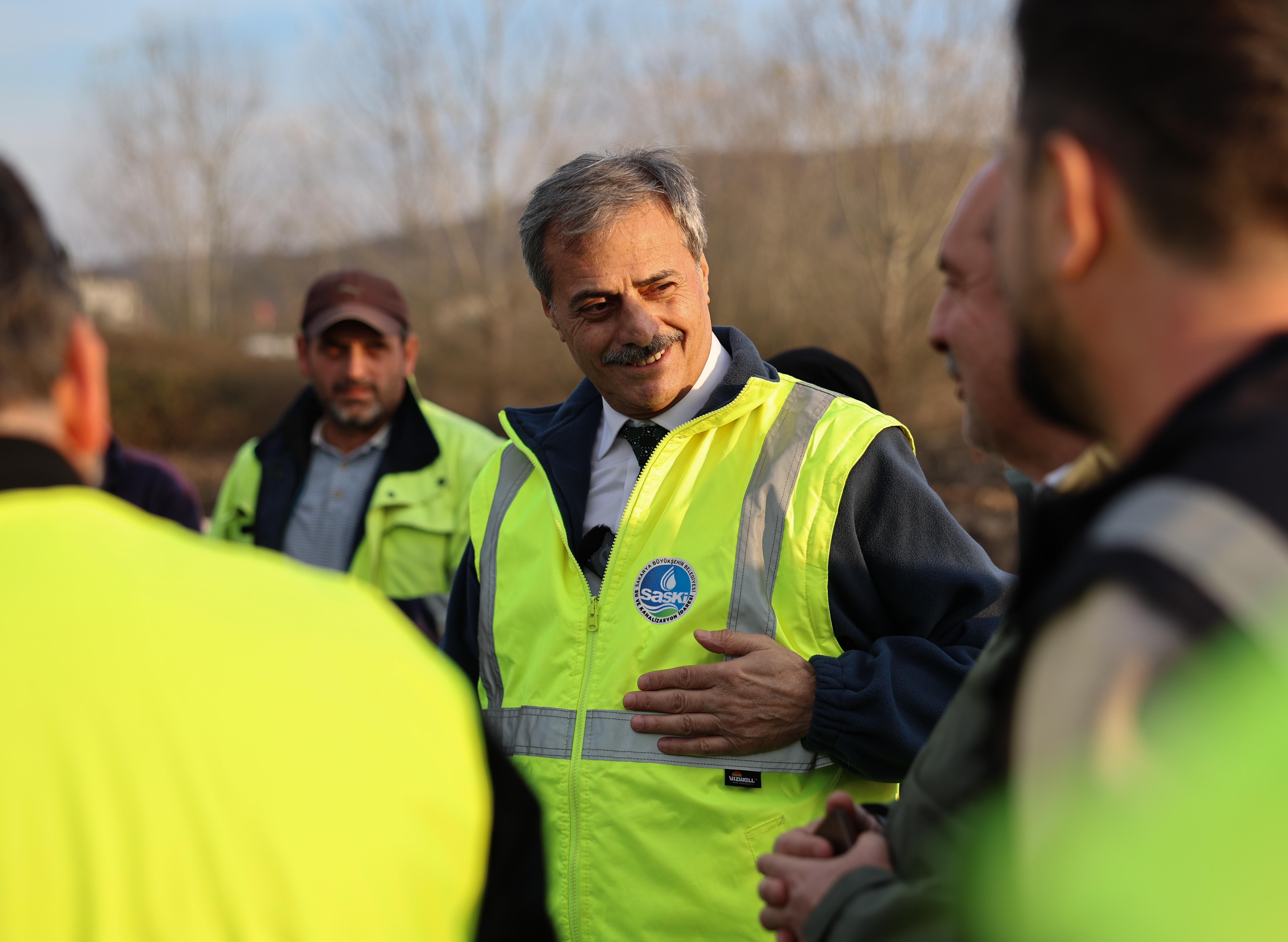 Akyazı’nın 100 kilometrelik altyapı hattı için saha çalışmaları başladı