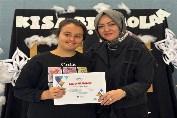 Engelsiz Hobi Atölyelerinde karne sevinci