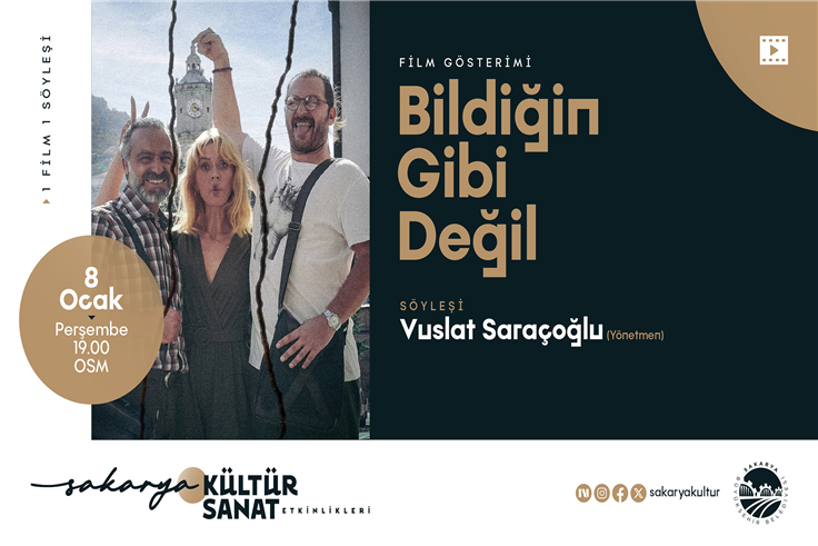 OSM’de film ve söyleşi buluşması: “Bildiğin Gibi Değil”