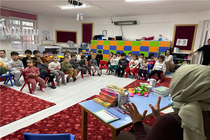 550 minik öğrenci ağız ve diş sağlığı taramasından geçti