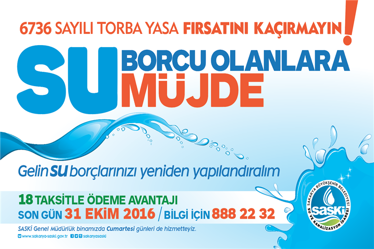 Bu Haber ‘Su Borcum Var’ Diyenlere