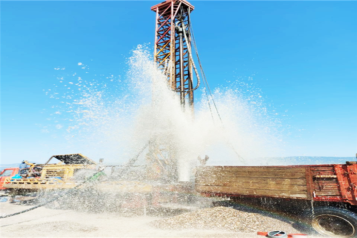 Büyükşehir, 110 metrede 20 bin kişilik su kaynağına ulaştı