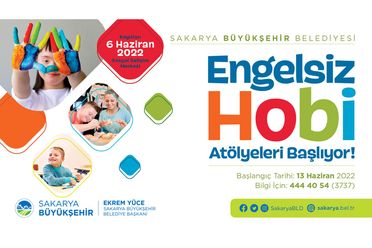 Engelsiz Hobi Atölyeleri için kayıtlar başlıyor