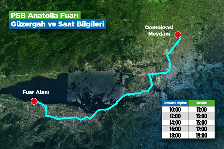 Büyükşehir’den dev fuar için ücretsiz ulaşım