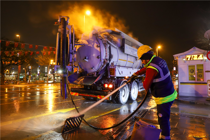 SASKİ 5 gün boyunca etkili olması beklenen yağışa karşı sahada olacak