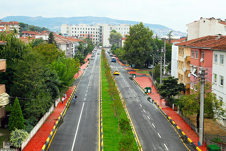 Büyükşehir yolları tablo gibi işliyor