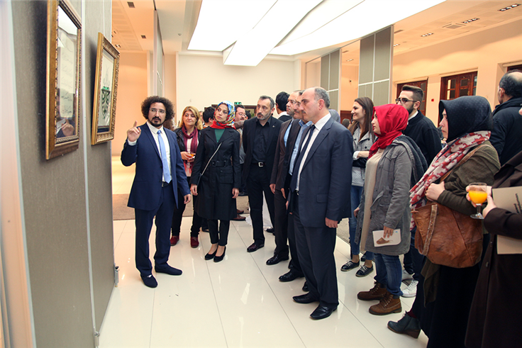 Galeri’de Hat Sergisi Açıldı