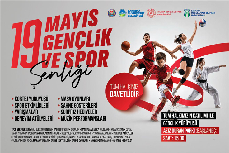 Büyükşehir, 19 Mayıs coşkusunu Aziz Duran Parkı’nda ‘Gençlik ve Spor Şenliği’ ile yaşatacak