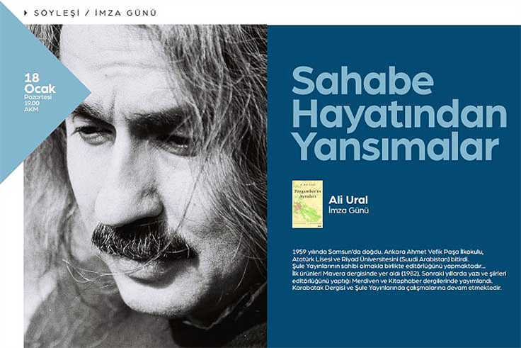 AKM’de Söyleşi ve İmza Günü