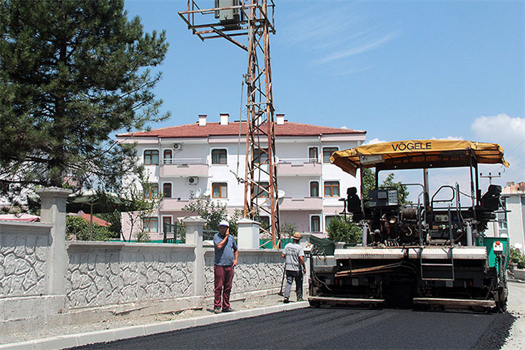 Büyükşehir’den İlçelere Asfalt Hamlesi
