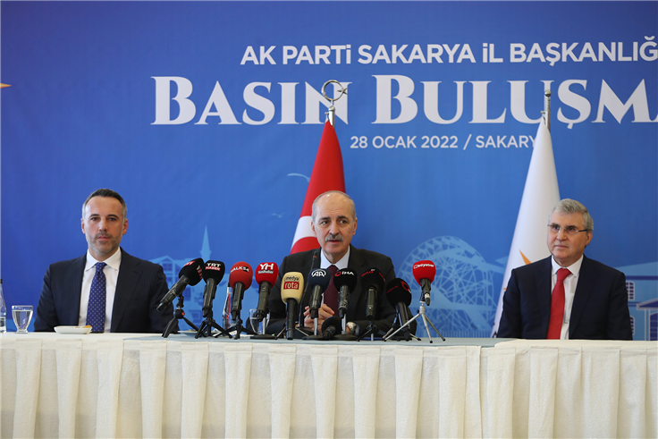 AK Parti Genel Başkanvekili Numan Kurtulmuş Sakarya’da