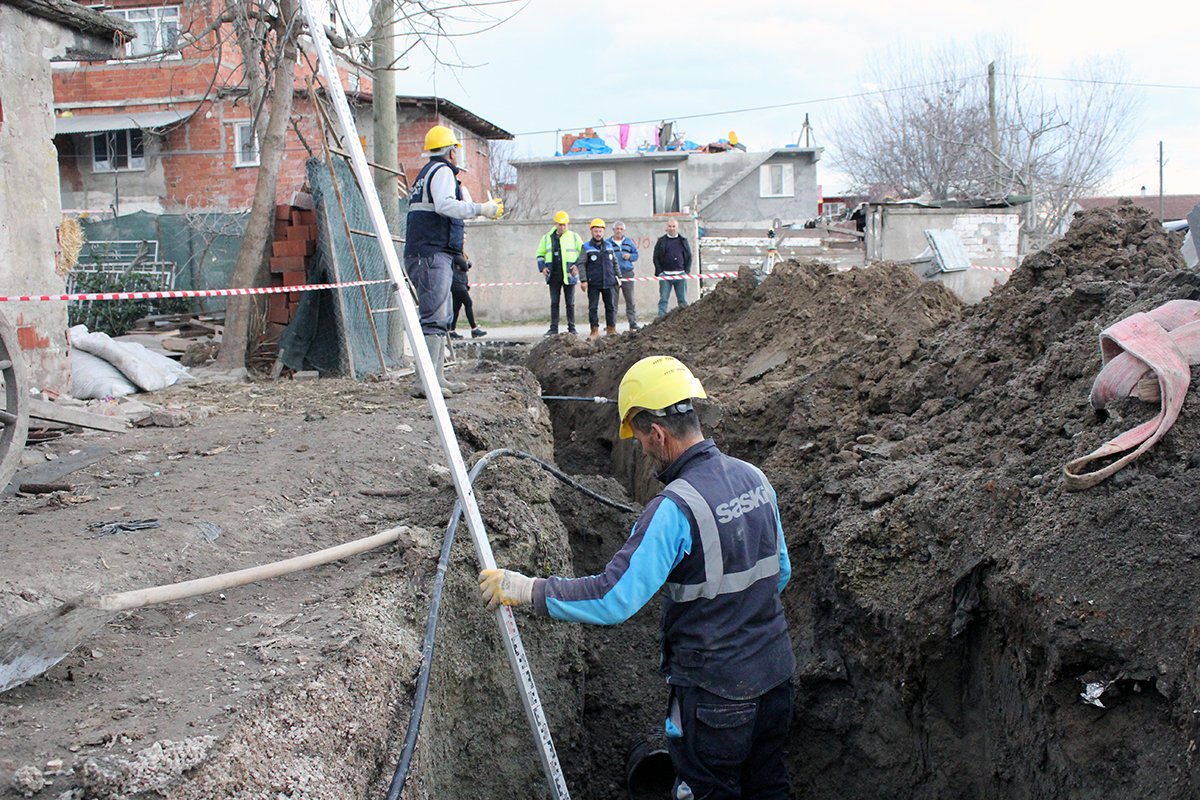 Karaköy’de dönüşüm SASKİ ile başladı