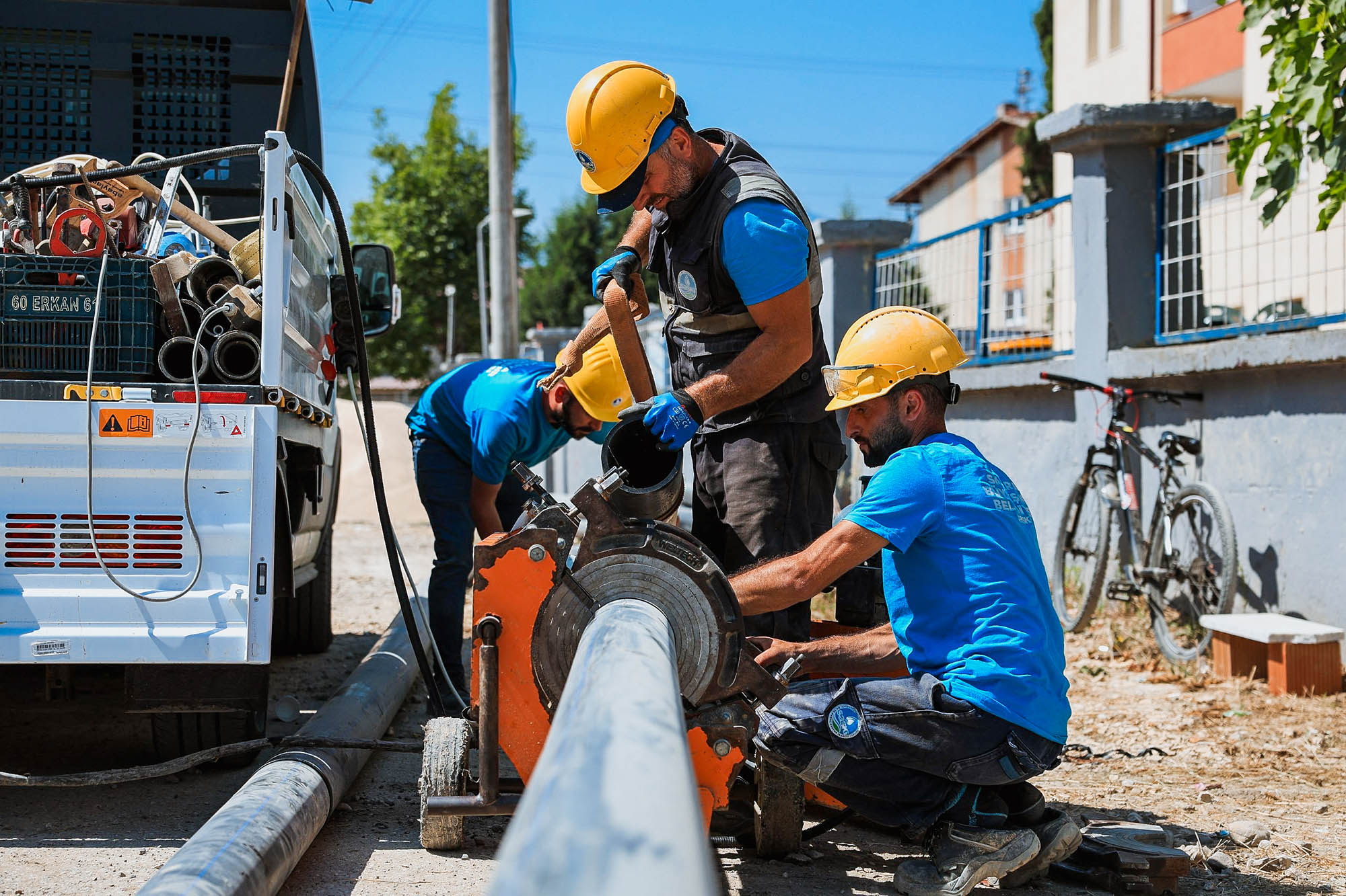 Belediyesi’nden Akyazı’nın altyapısına aynı anda 3 yeni proje