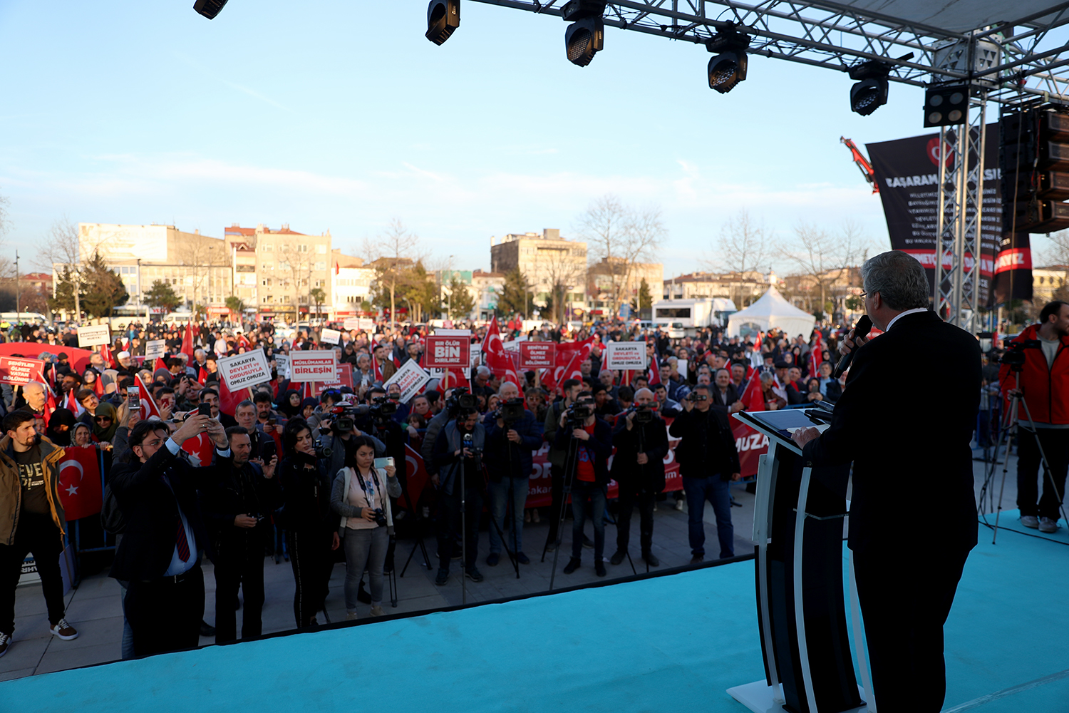 “Şehitler tepesi asla boş kalmayacak”