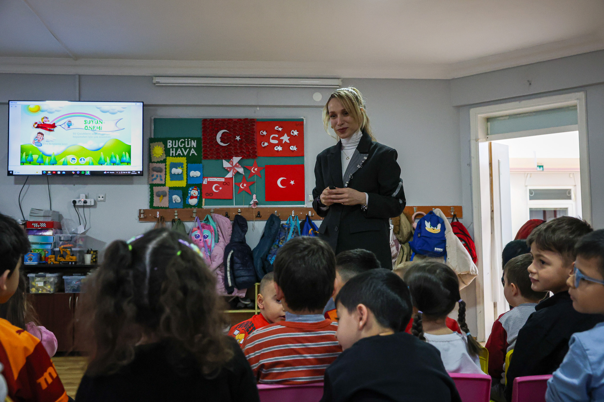 Ferizli’deki minik öğrenciler ‘Su Müfettişi’ ilan edildi