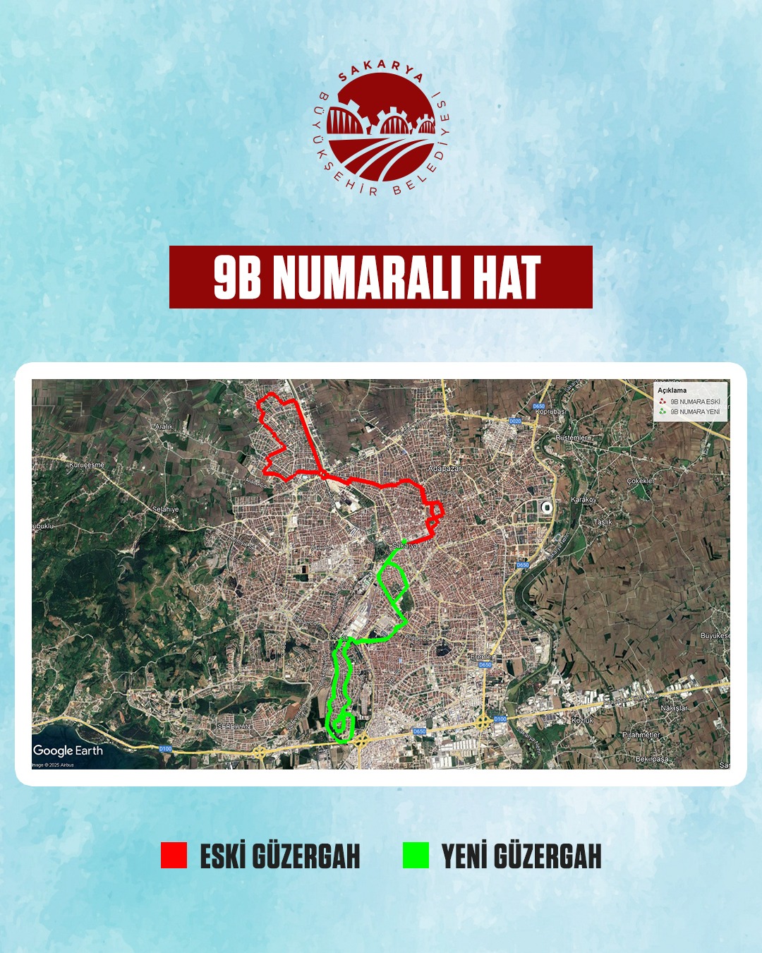 Büyükşehir Belediyesi toplu taşımadaki yeni hatları duyurdu: 10 farklı hatta güzergâh ve sefer saati güncellemesi