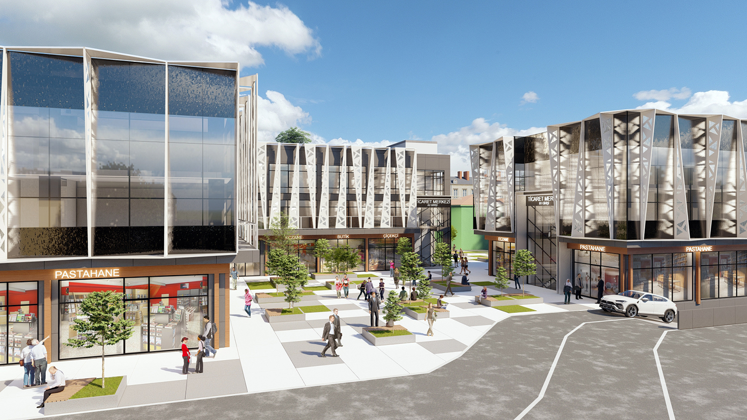 Ticaretin merkezi olacak projede yeni ihale