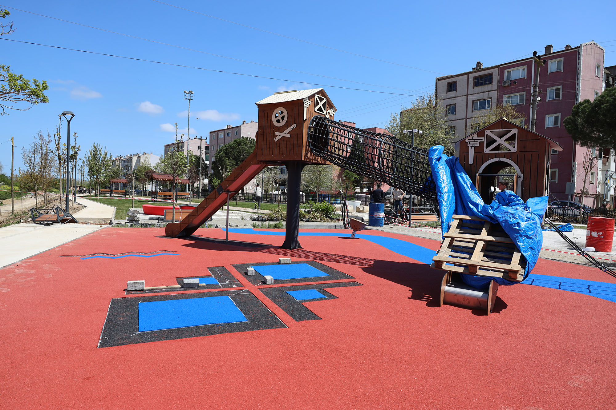 Ferizli Atatürk Parkı açılış için gün sayıyor