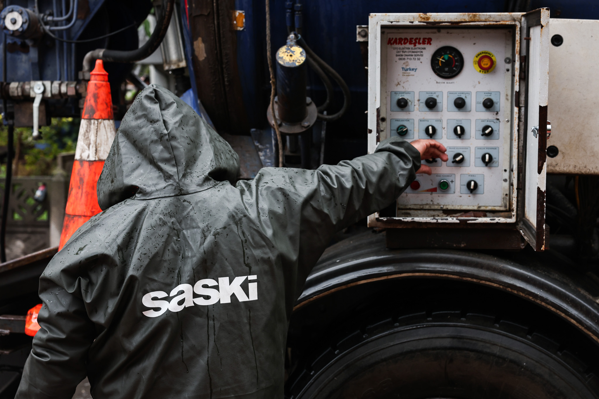 SASKİ’den yoğun yağışa hızlı müdahale