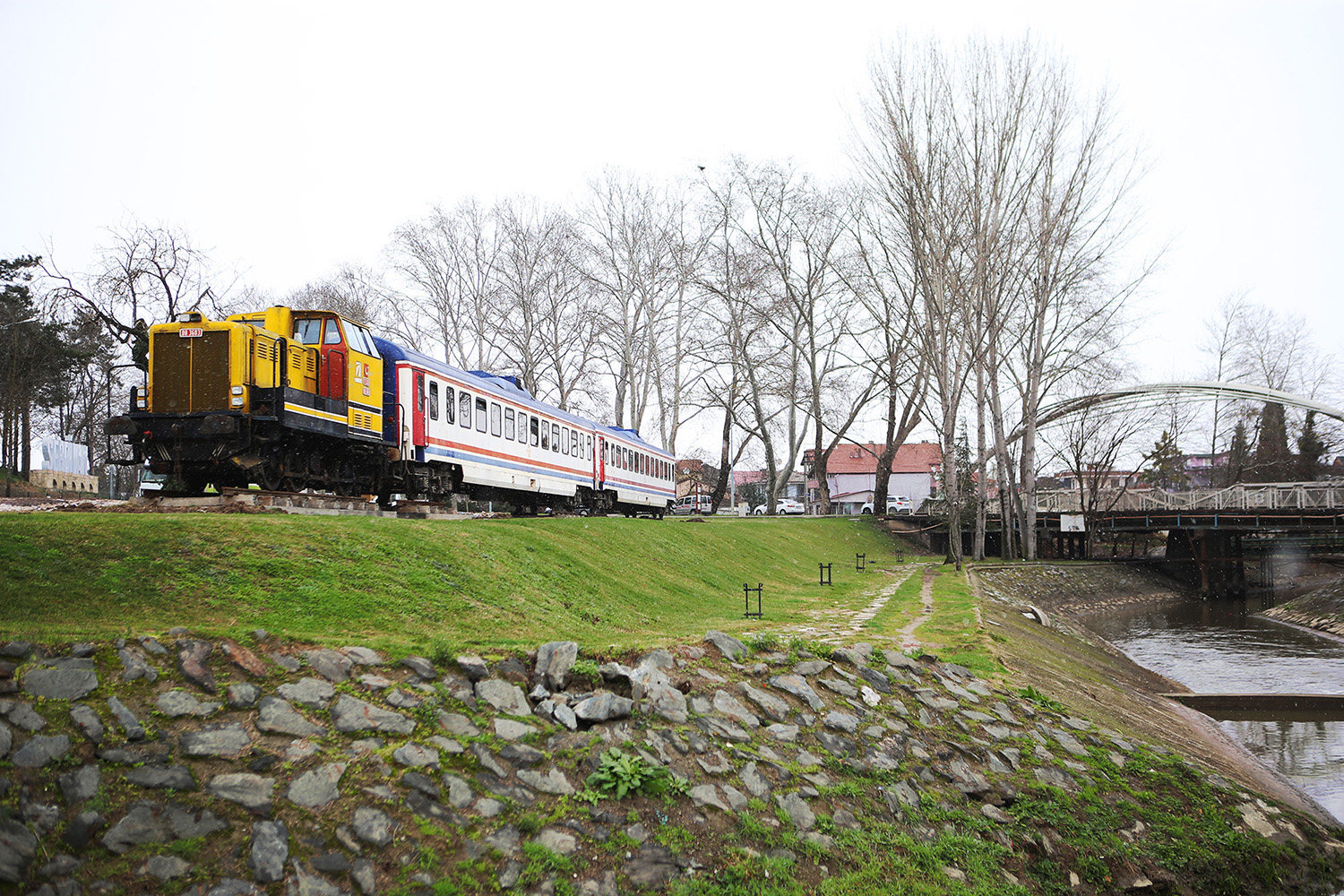 Çark manzarasıyla Vagon Kafe şehre çok yakışacak