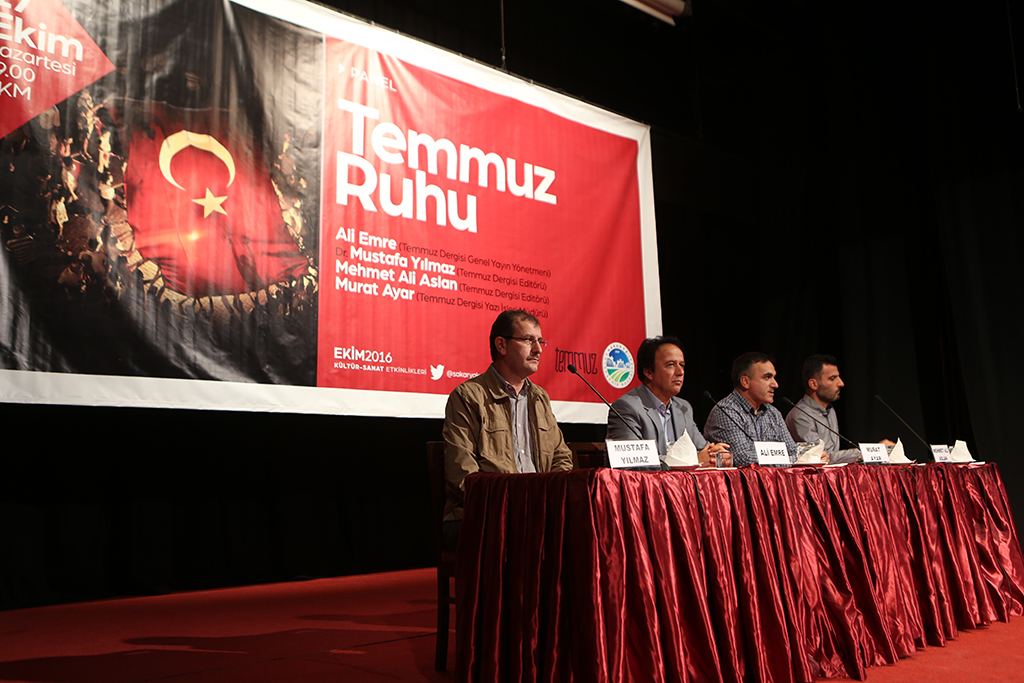 AKM’de ‘Temmuz Ruhu’ Konuşuldu