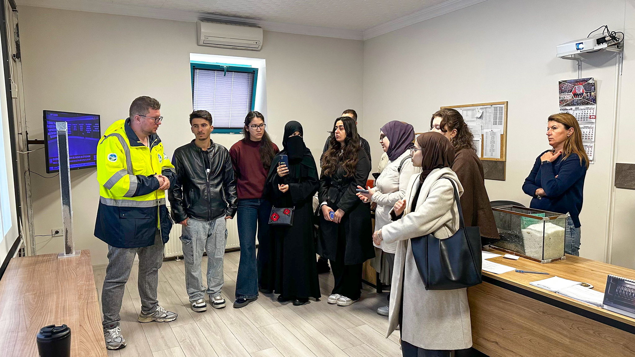 Kaliteli içme suyunun yolculuğuna tanık oldular