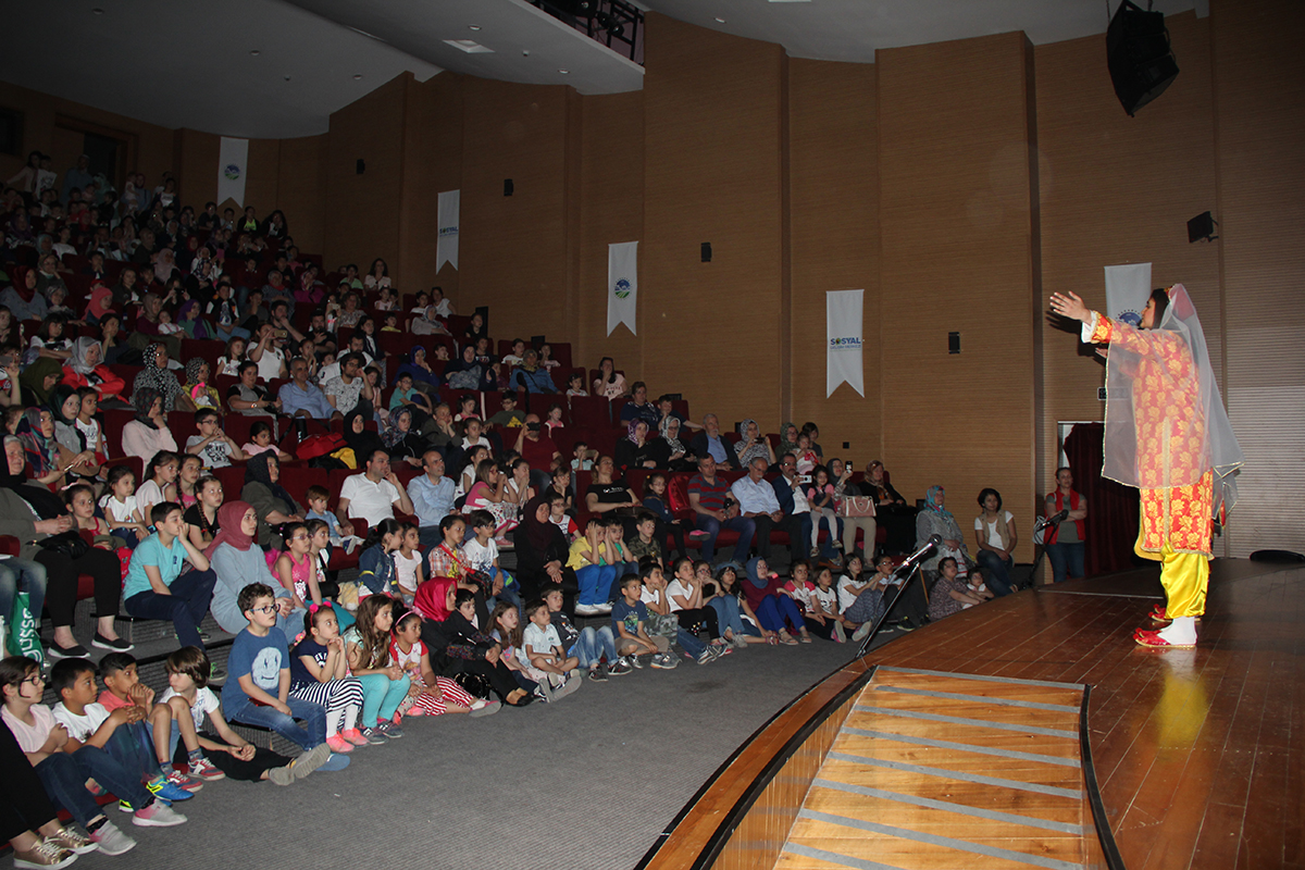 SGM’li minikler Nasrettin Hoca’yı sahneledi 