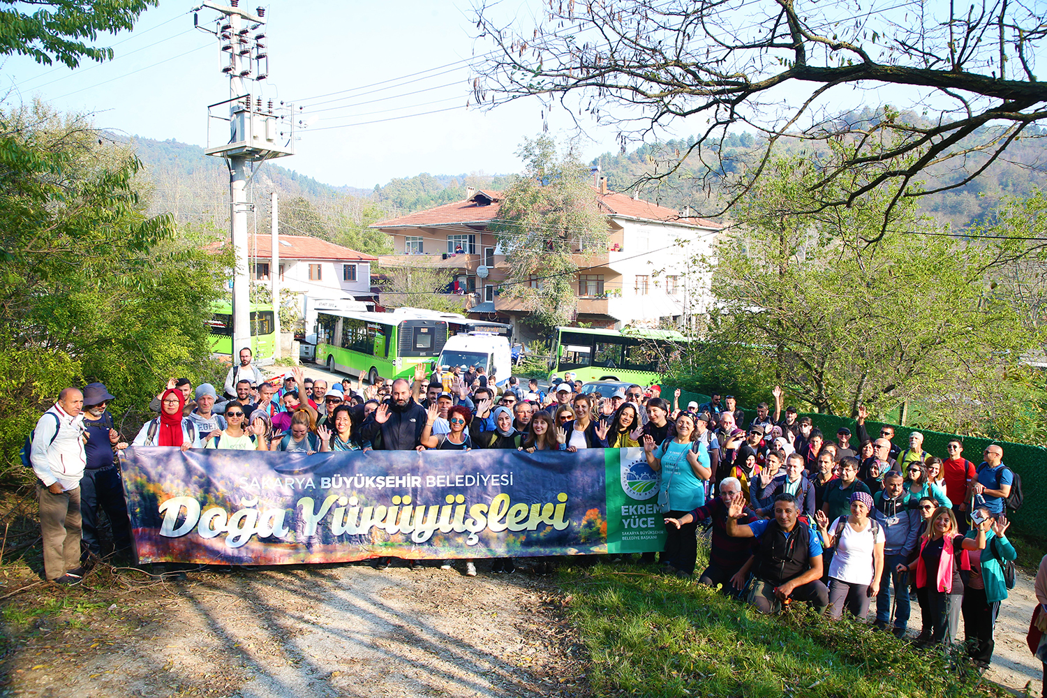 Doğa yürüyüşleri Akçay ile Nuruosmaniye’de sürdü