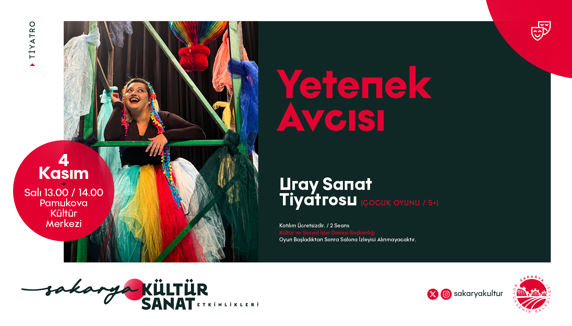 Sakarya’da sonbahar rengarenk süslenen Kasım Kültür Takvimi ile güzelleşecek