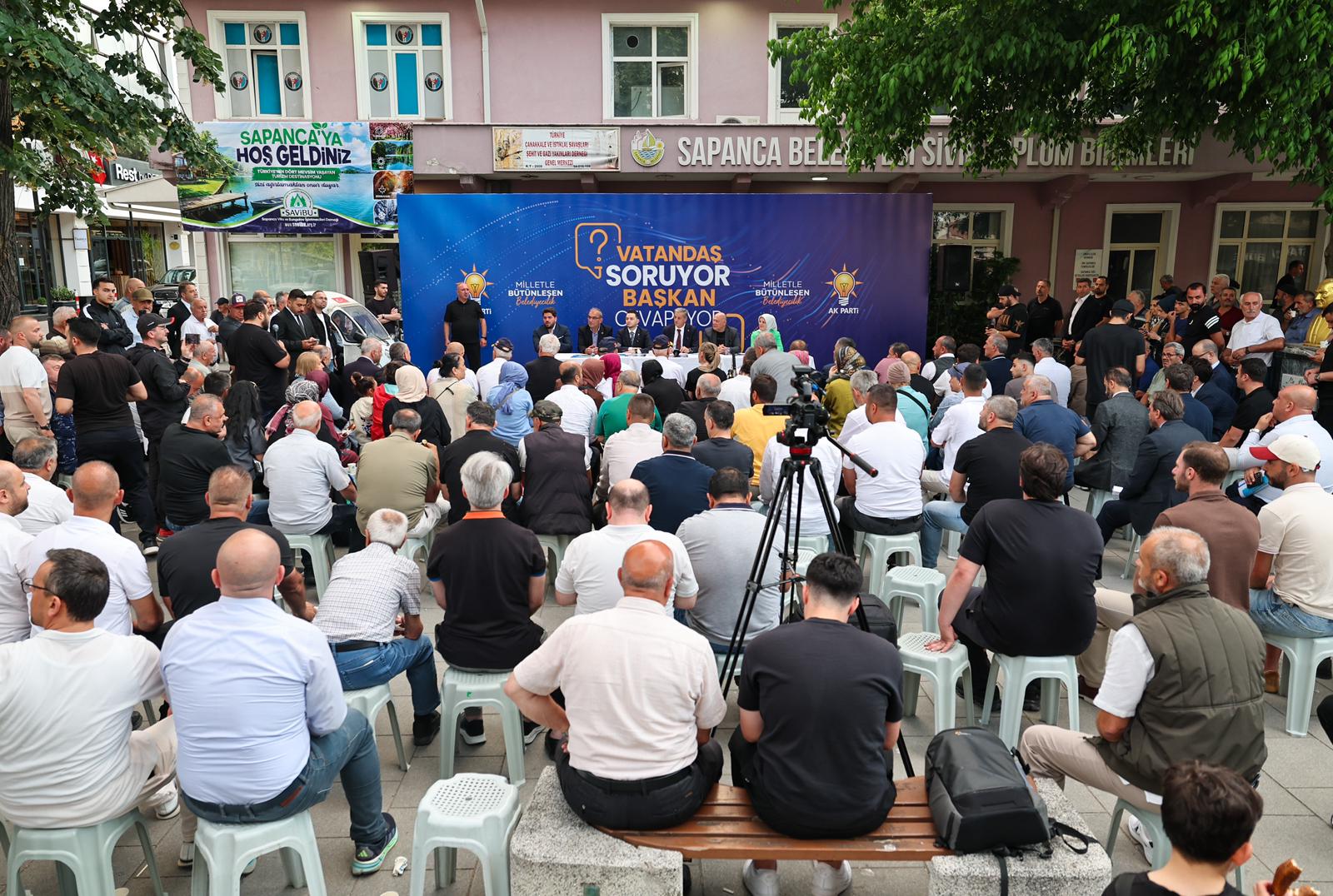 Sapanca’dan Yusuf Alemdar’a hizmet teşekkürü: “Sapanca tarihte ilk kez bu kadar yatırım görüyor”