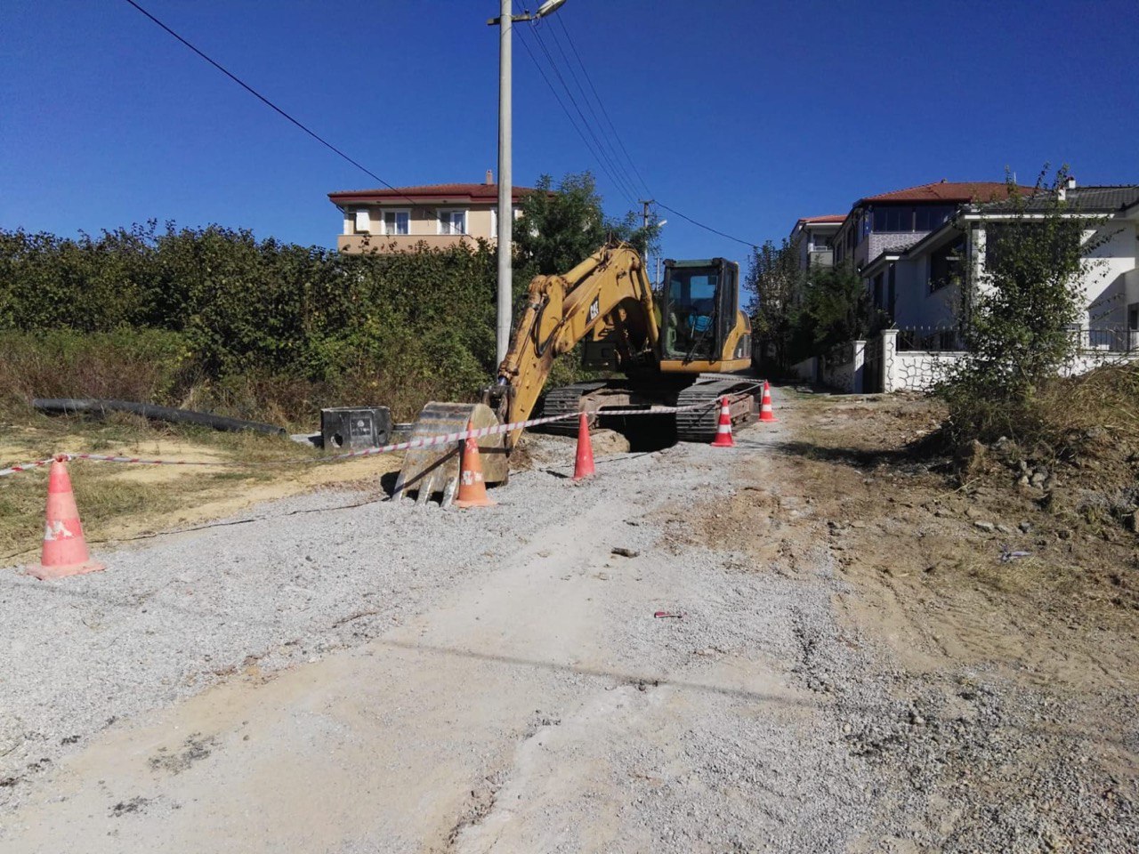 Büyükşehir’den Ferizli İstiklal Mahallesi’ne yeni atık su hattı