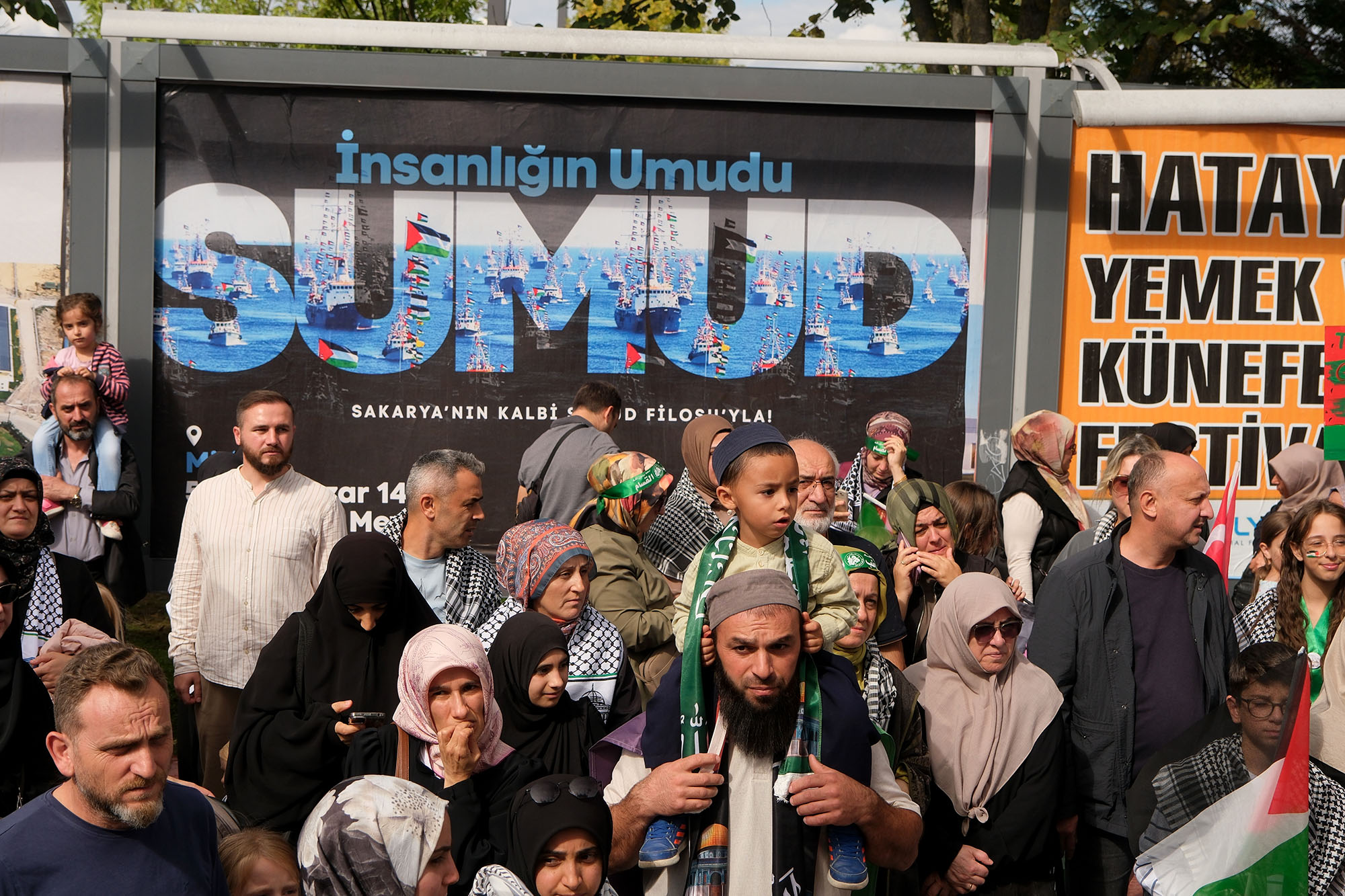 Başkan Alemdar: “Sakarya mazlumun yanında olduğunu bir kez daha gösterdi”
