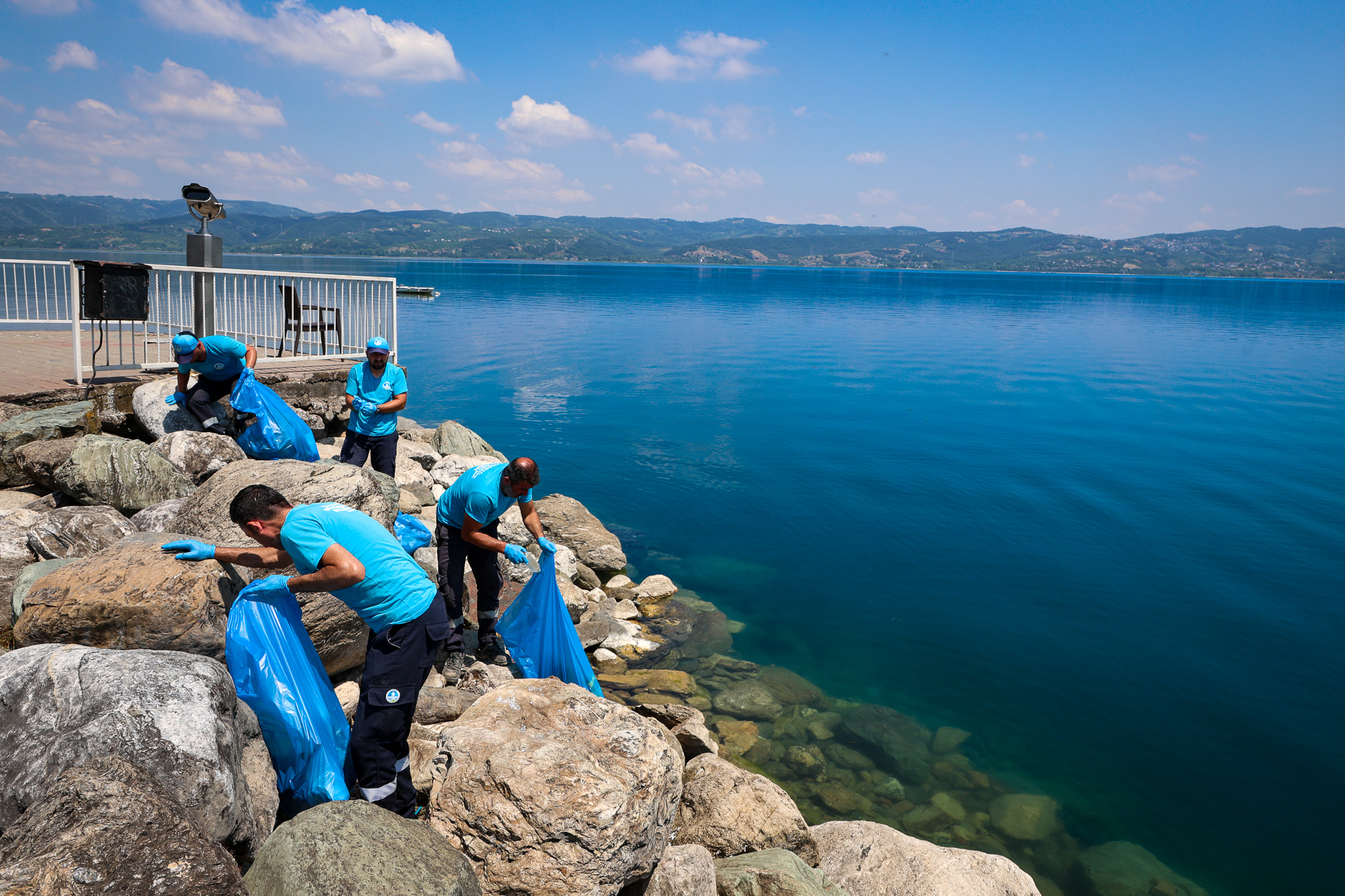 SASKİ’den Sapanca Gölü havzasında dev temizlik operasyonu