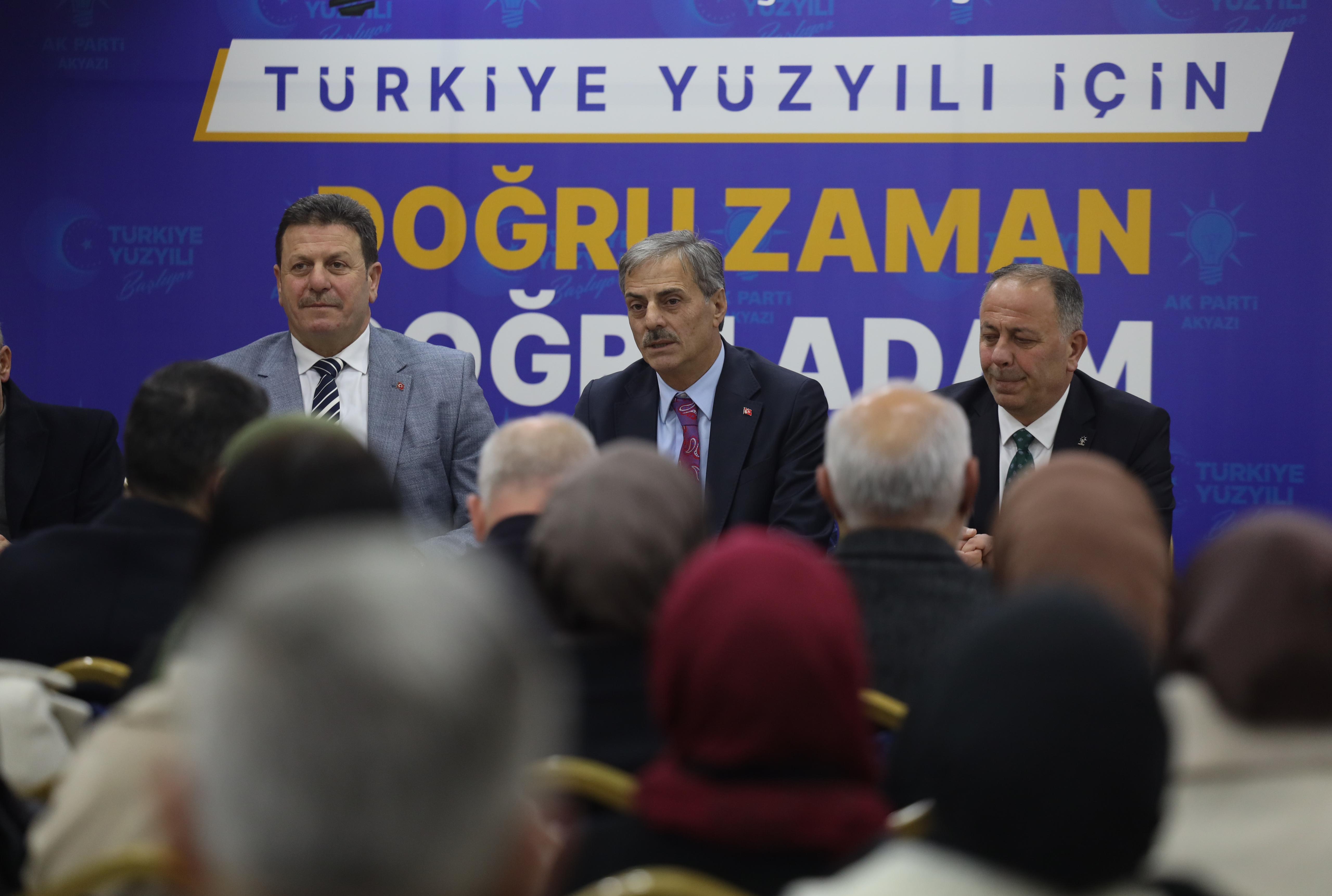 Yusuf Alemdar Akyazı ve Hendek’i adım adım gezdi: “Verdiğimiz her sözün arkasındayız”