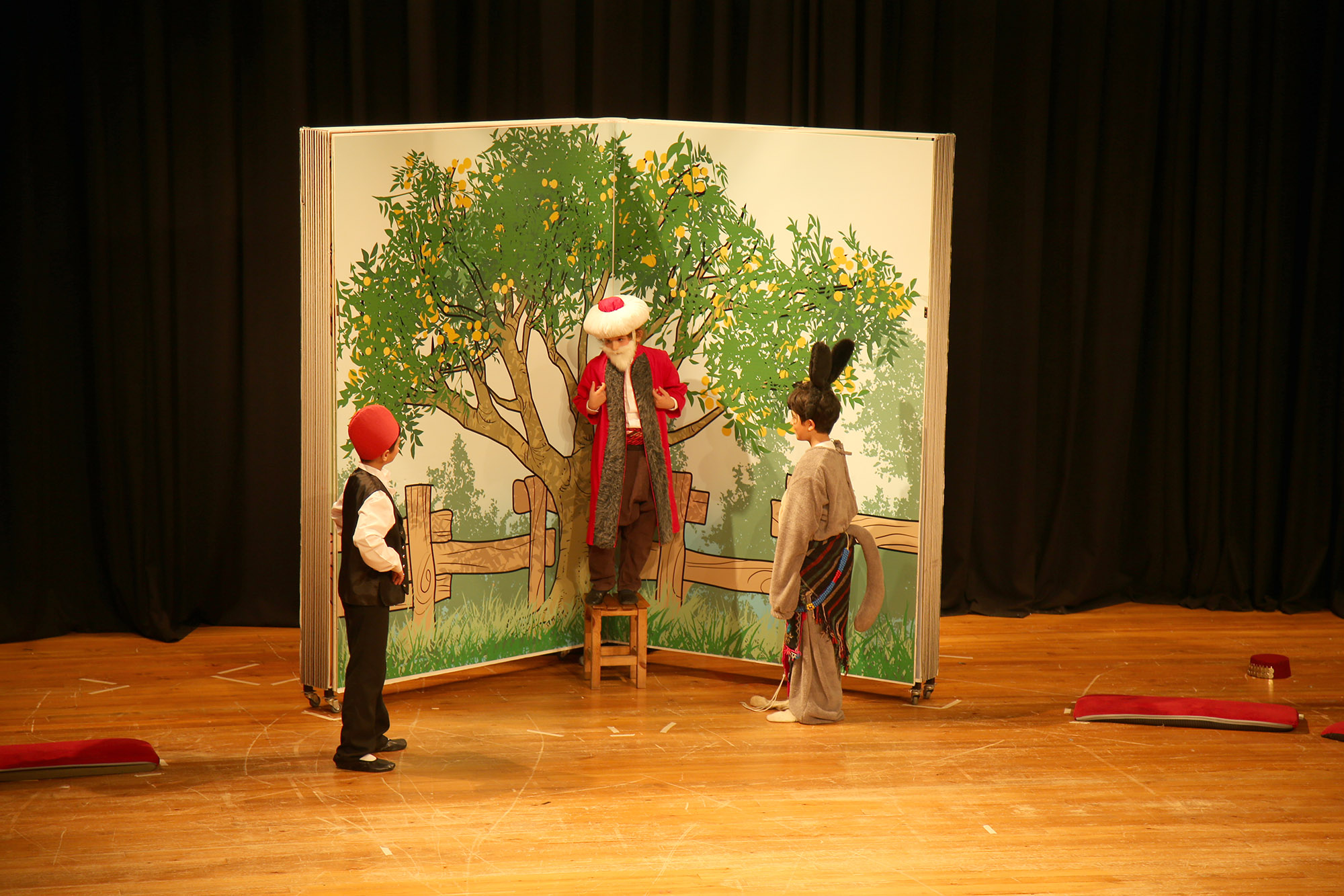 SGM’de orta oyunu ve Nasreddin Hoca gösterileri izleyicileri büyüledi