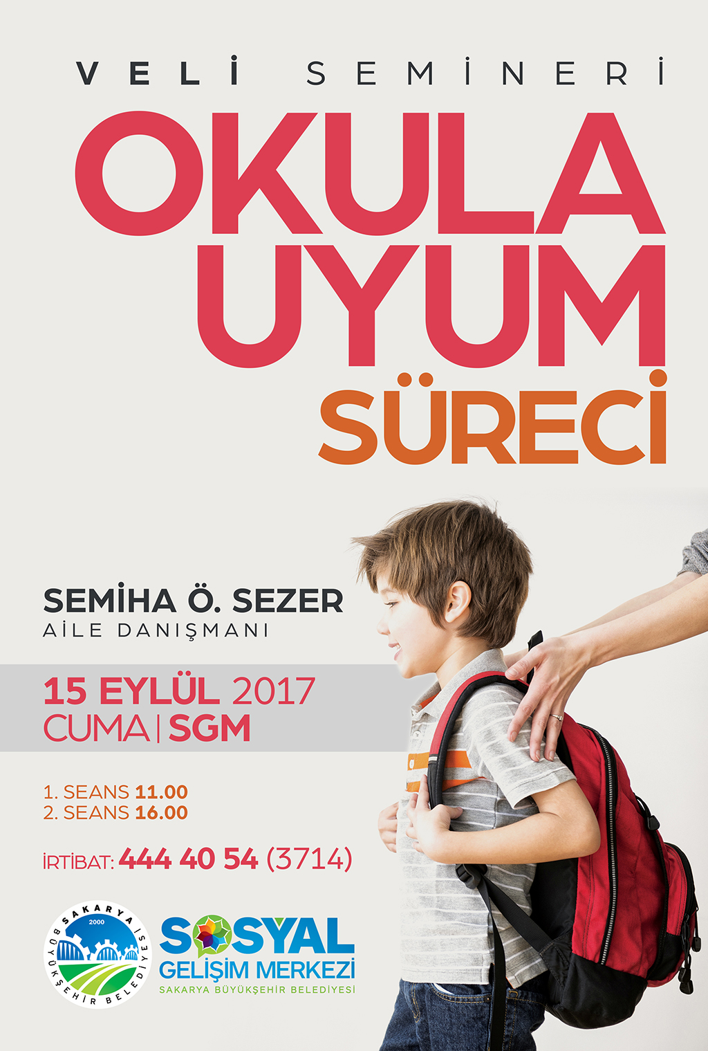 Okula uyum süreci bu seminerde konuşulacak