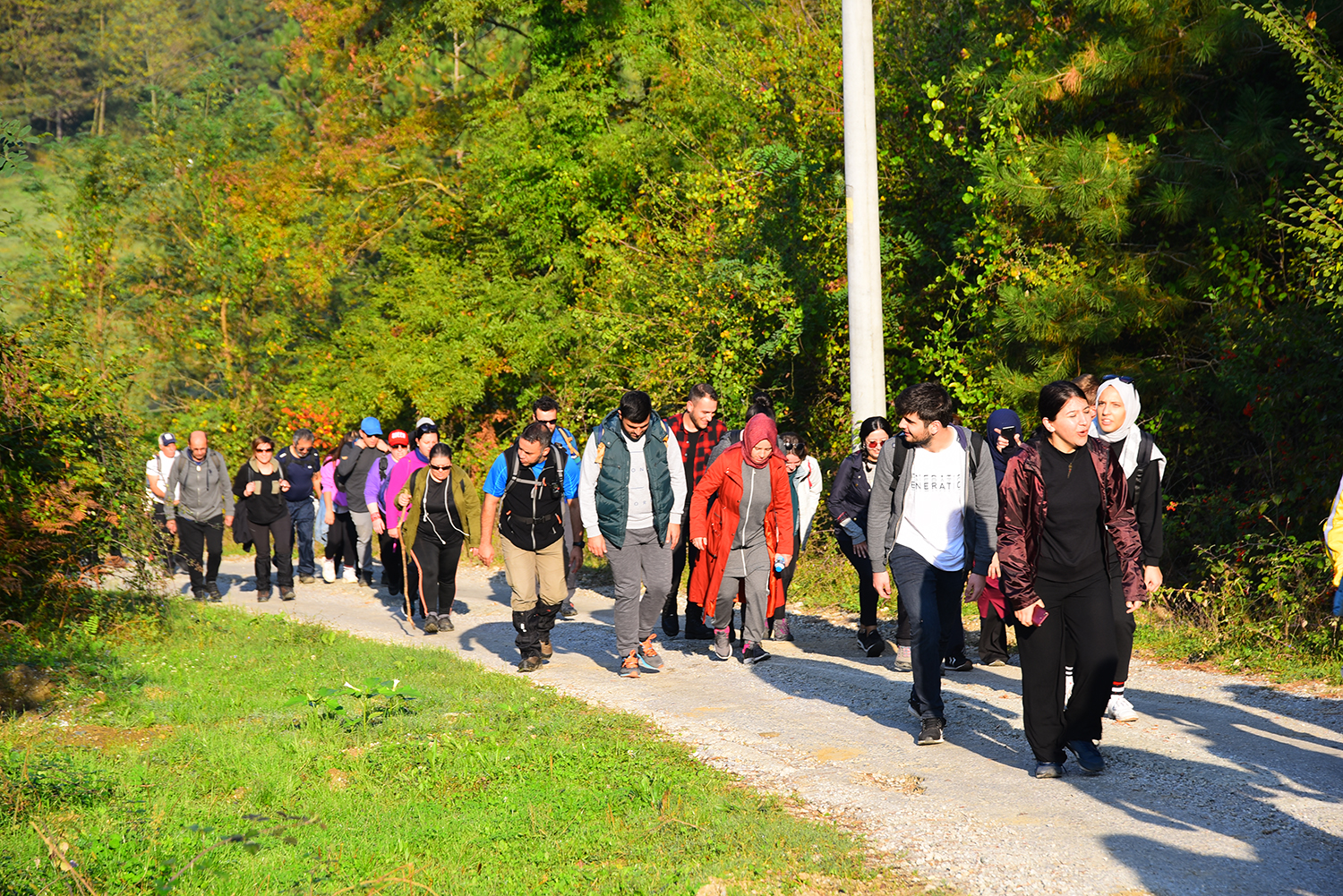 Doğa yürüyüşleri Akçay ile Nuruosmaniye’de sürdü