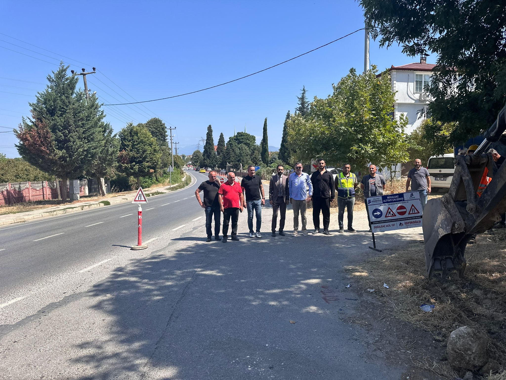 Yusuf Alemdar o mahallelere doğalgaz sözünü tuttu: Gaz yakında evlere ulaşacak
