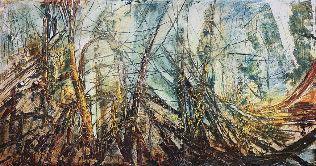 Karışık Tekniğin Modern Eserleri Galeri’de