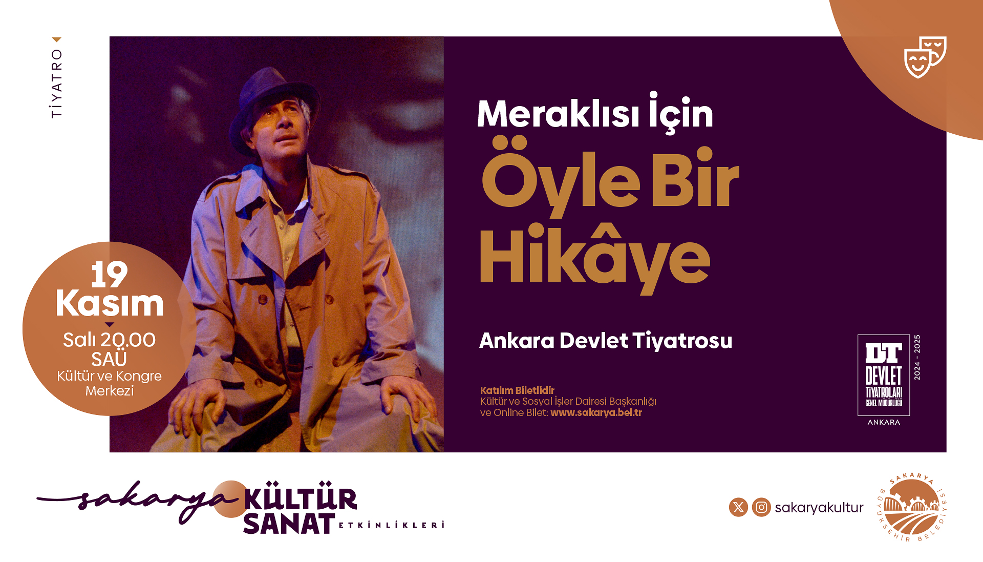 Büyükşehir Kasım kültür sanat etkinliklerinde takvim belli oldu