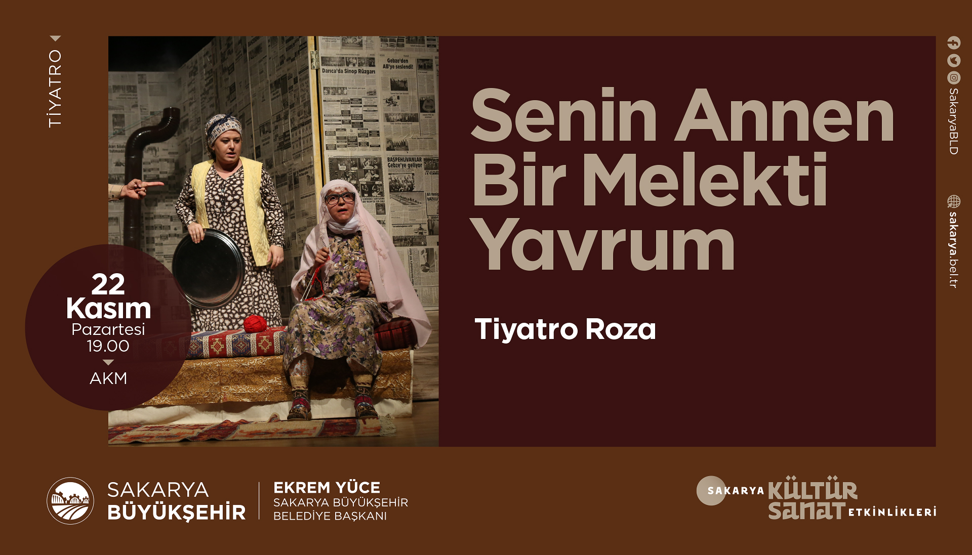 Büyükşehir Belediyesi Kasım Kültür Sanat Takvimi belirlendi