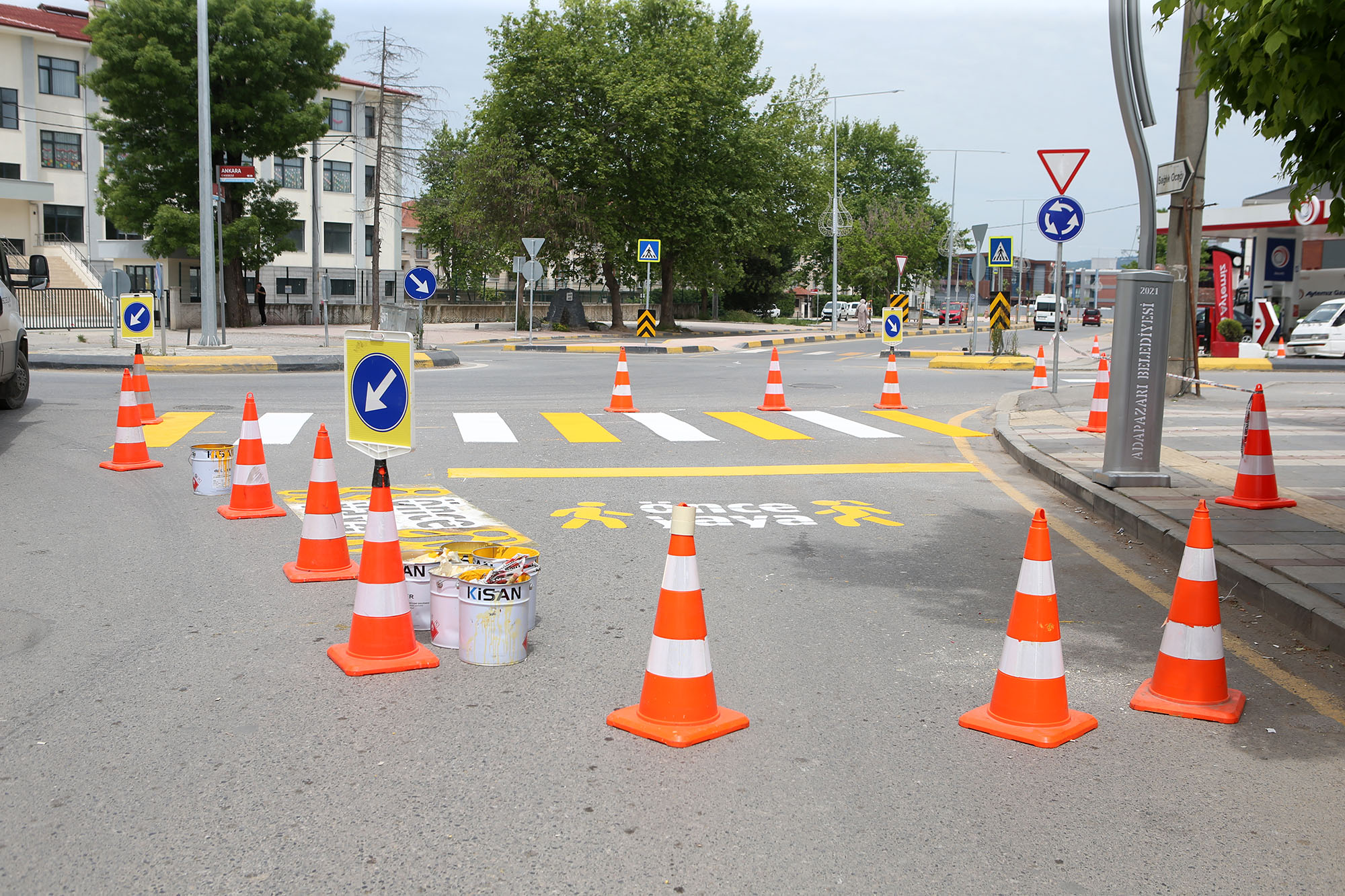 Büyükşehir yolları tablo gibi işliyor