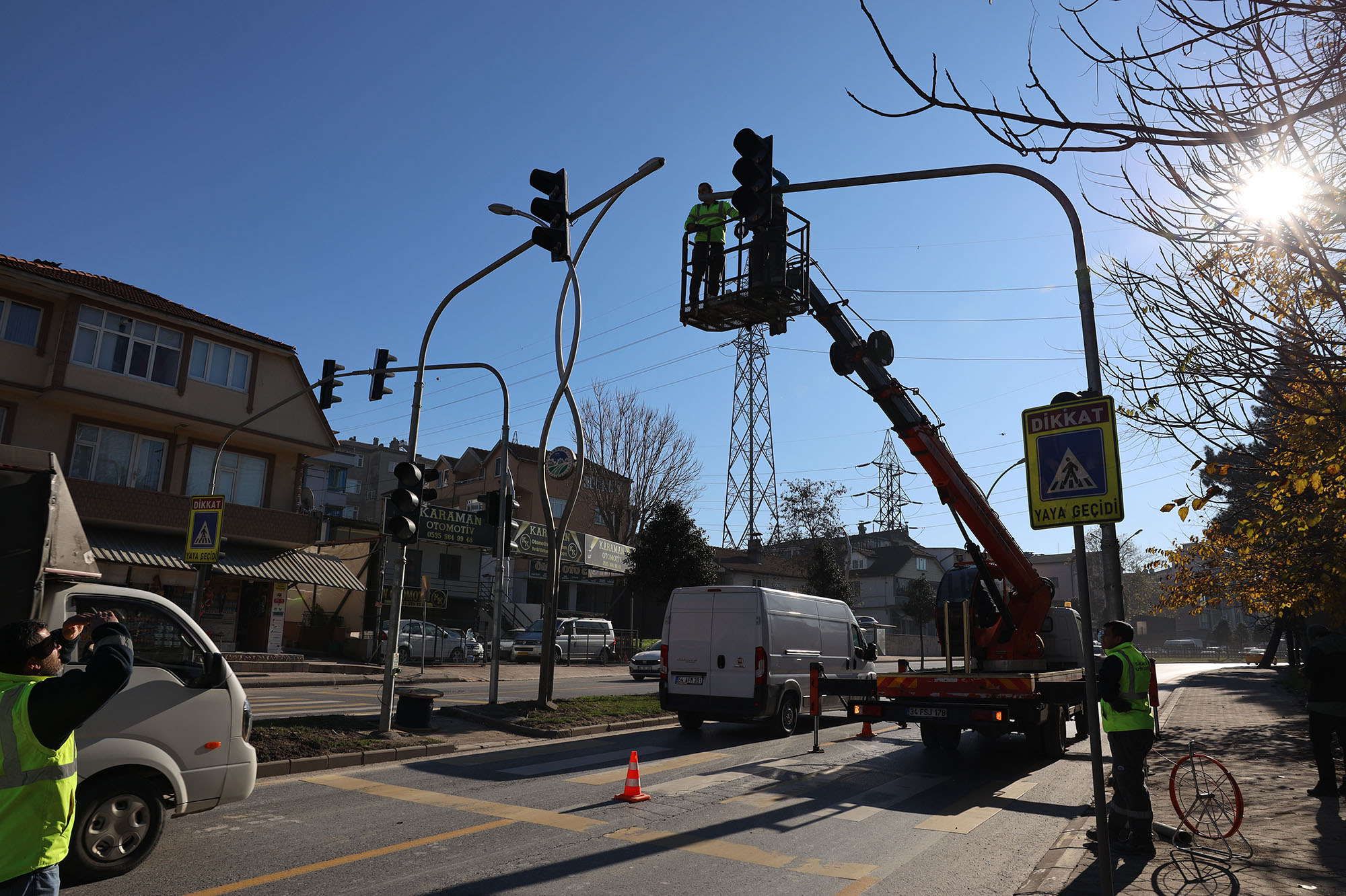 TEK Yokuşu’nda 1 kilometrelik plastik ferforje önlemi