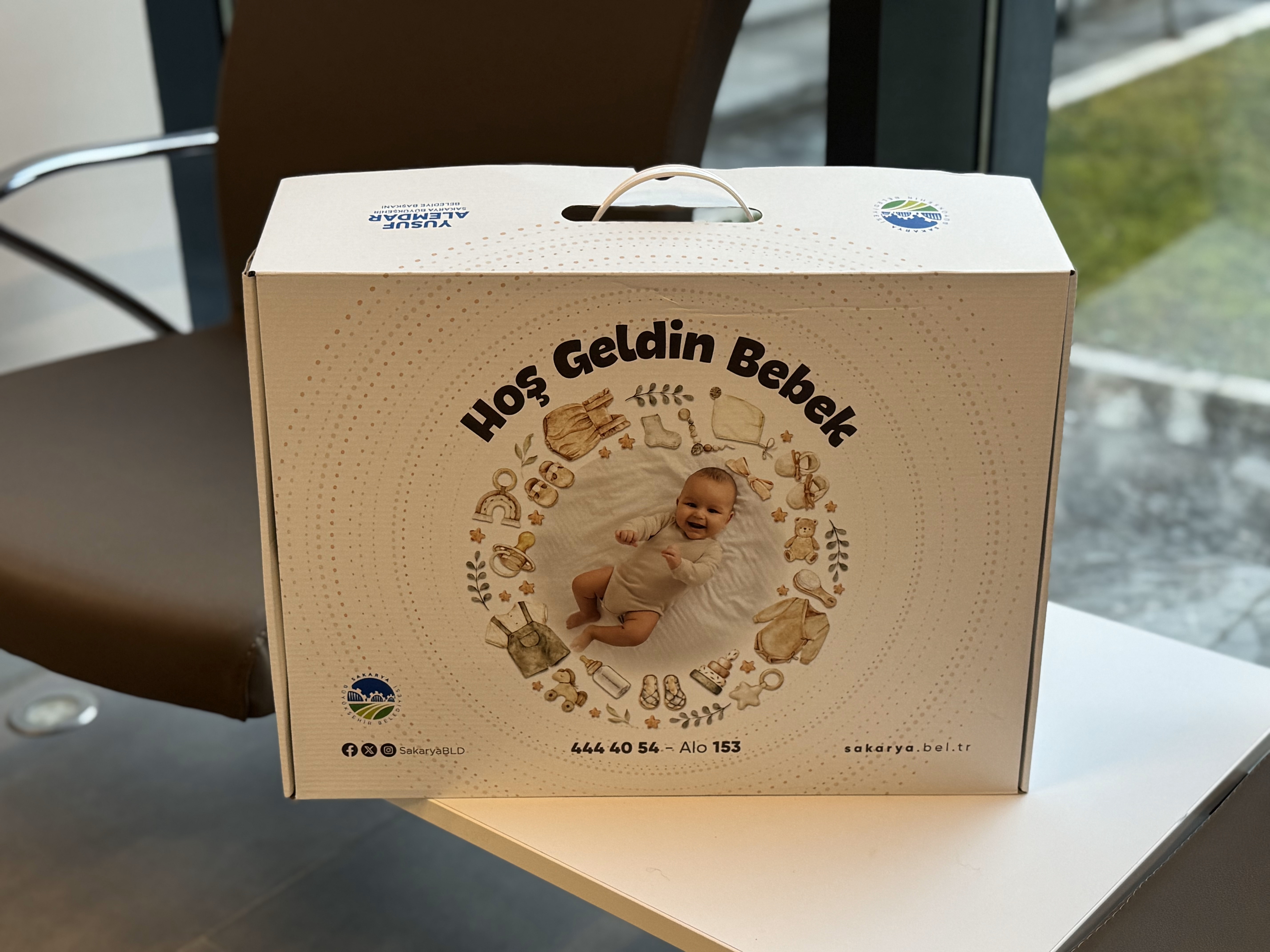 Dünyaya gözünü Sakarya’da açan miniklerin ilk hediyesi