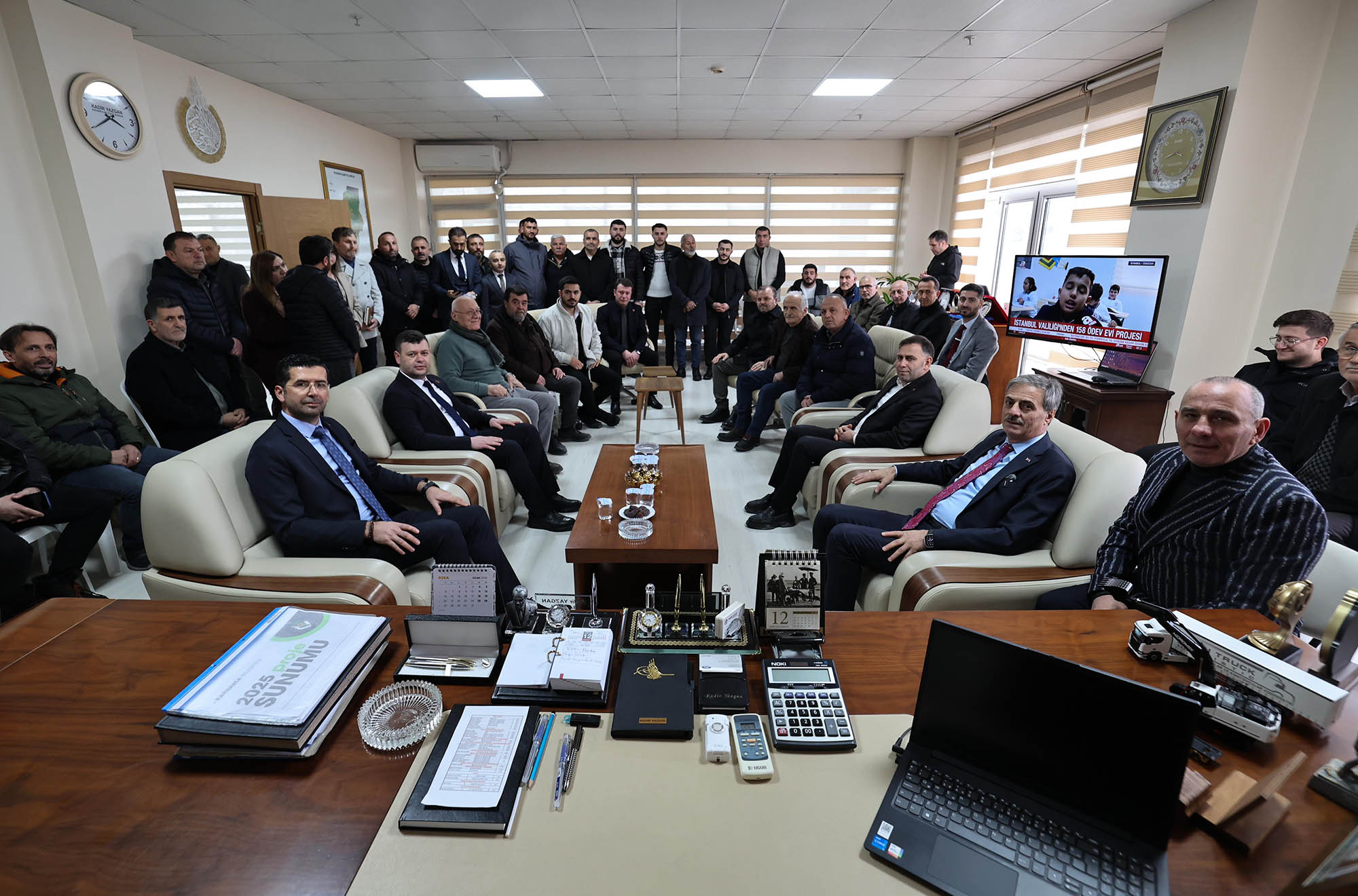 “Modern bir spor salonunu ilçemize kazandırıyoruz”