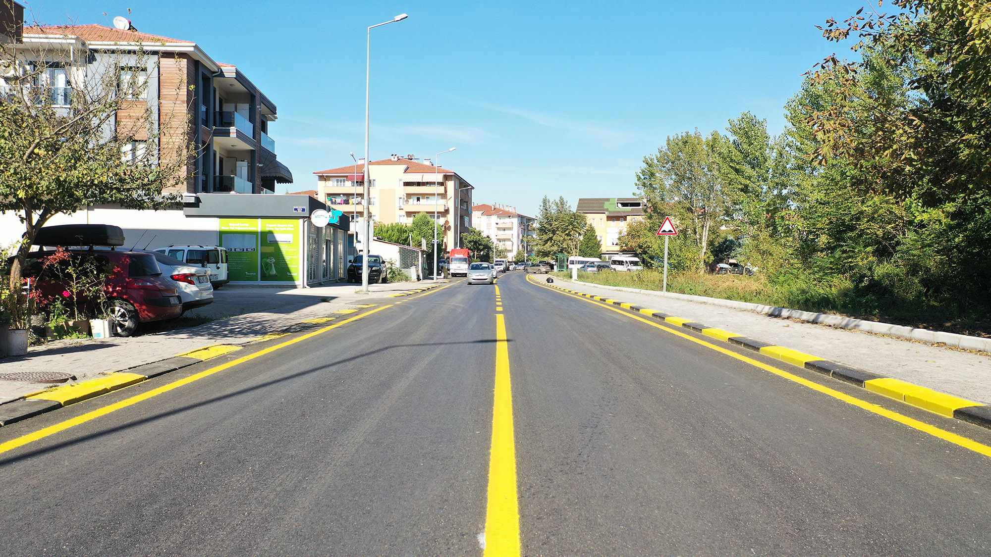 Büyükşehir Kirişhane'yi tablo gibi işledi